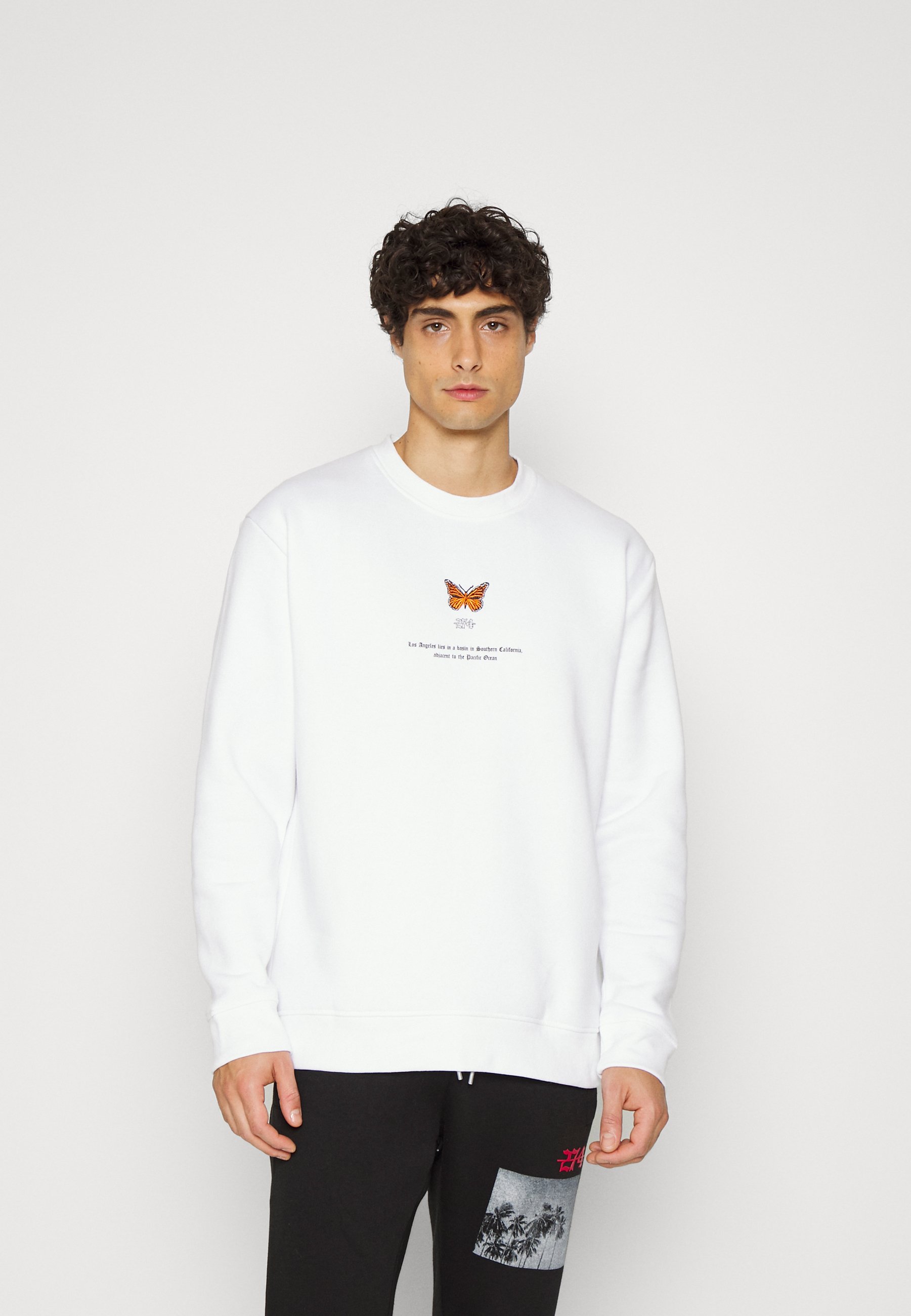 274 BUTTERFLY CREW - Sudadera - white/blanco - Zalando.es