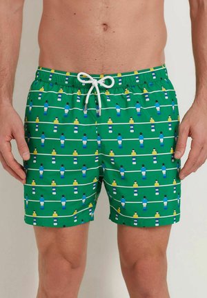 FUNNY II  - Badeshorts - emerald green with print