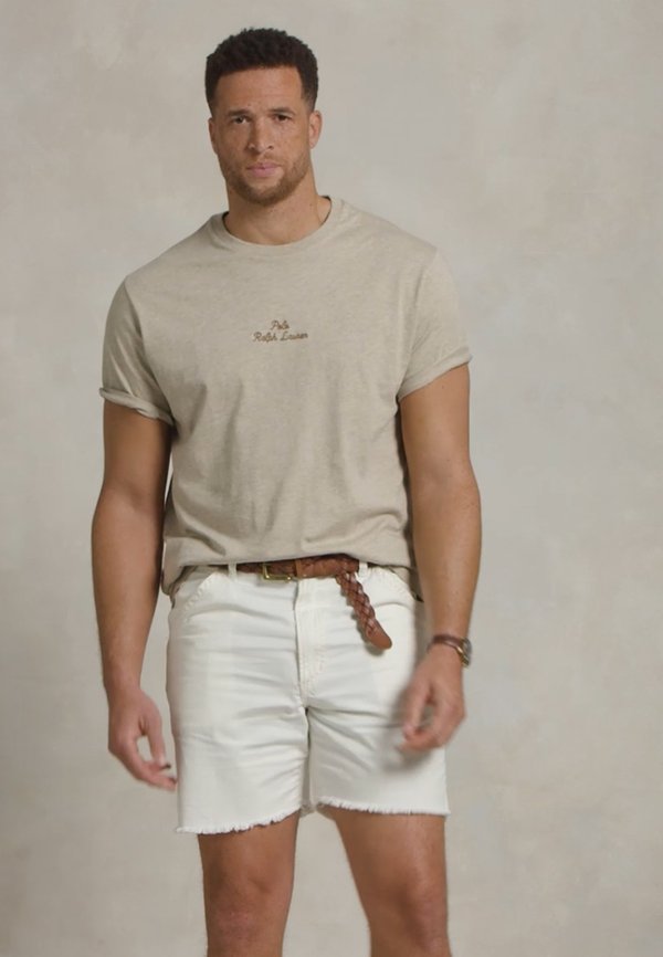 Print T-shirt - tuscan beige heather4