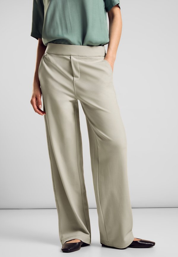 LOOSE FIT - Stoffhose - beige