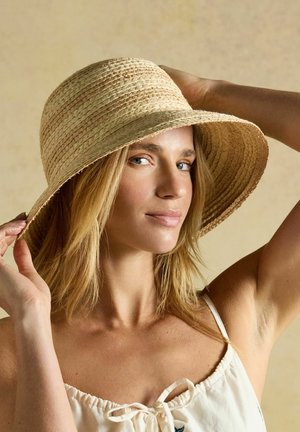 Tom Joule, ALBANY CLOCHE HAT - Hatte - neutral striped