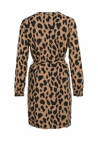 VILA TAILLENGÜRTEL  - Robe chemise - tigers eye