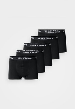 Jack & Jones JACHUEY TRUNKS 5 PACK - Boxerkalsong - black