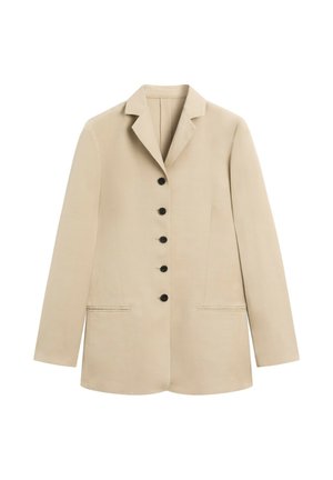 Massimo Dutti, FLOWING BUTTONED BLAZER - Manteau court - beige