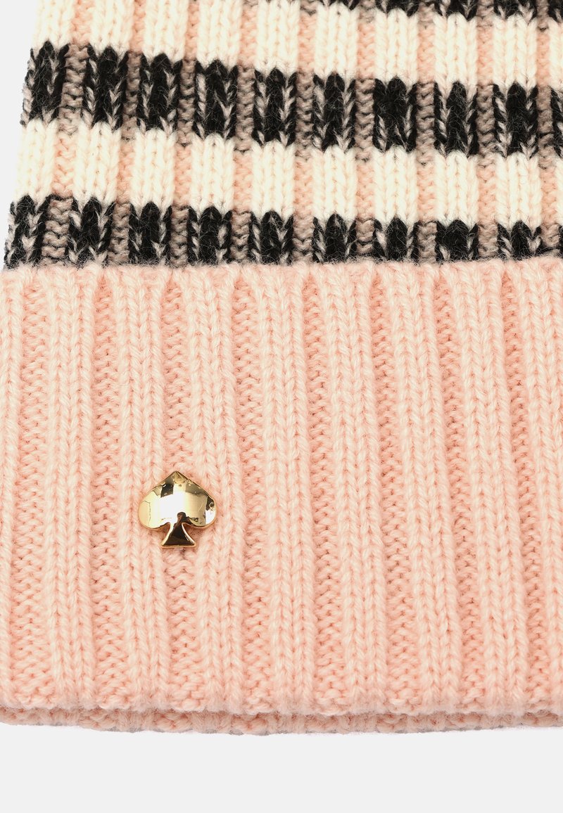Kate Spade New York Women\'s Stripe Beanie in Pink Multi NWT Kate Spade New York Stripe Beanie Pink Multi One Size NWT  main image 3