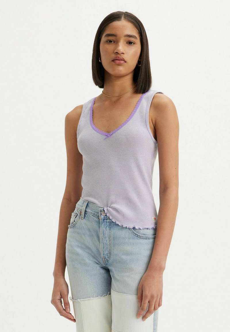 Levi's® DRY GOODS TANK END ON END STRIPE PERSIAN Top end on end