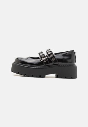 OVERT - Platform heels - black