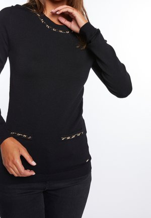 Jersey de punto - black