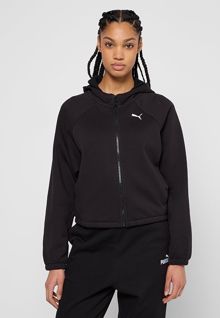 Puma Sweater met rits zwart Puma Sweater met rits zwart