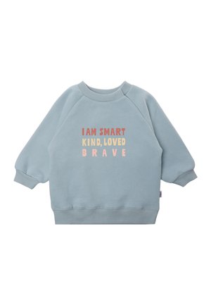 I AM SMART  KIND LOVED BRAVE - Sweatshirt - hellblau