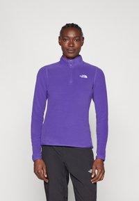 The North Face 100 GLACIER 1/4 ZIP - Pulover iz flisa - peak purple