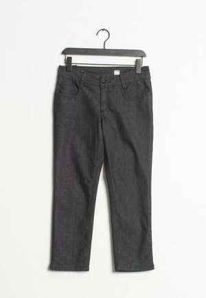 Straight leg jeans - black
