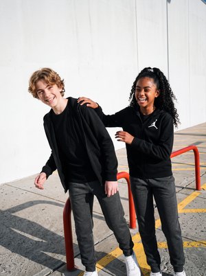 Jordan, JUMPMAN HOODIE - Sweat zippé - black