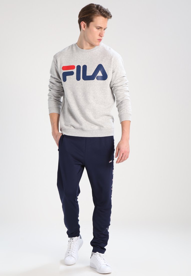 Fila CLASSIC LOGO - Sudadera - light grey melange/gris claro jaspeado -  Zalando.es