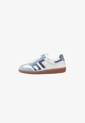 Back70, SNEAKERS DONNA CLOUD 2505-19 METALLIC SKY - Sneakers basse - bianco e celeste
