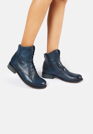 FELMINI  - Lace-up ankle boots - petroleo