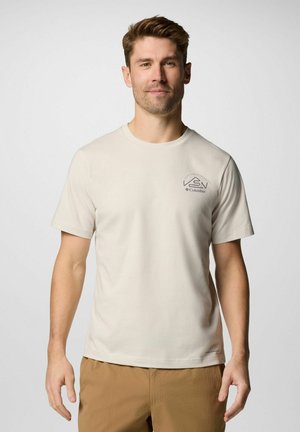 T-Shirt print - beige