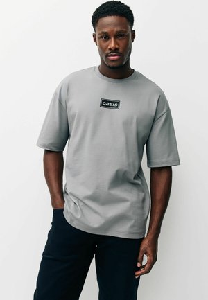 GRAPHIC BAND - T-Shirt print - grey