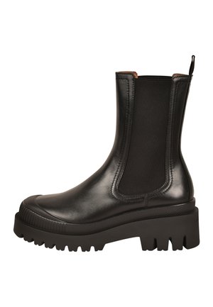 Pataugas AINOA CH/N F4H - Bottines à plateau - black