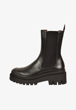 Pataugas AINOA CH/N F4H - Bottines à plateau - black