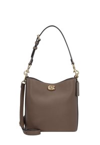 WILLOW SOFT BUCKET BAG 19 - Håndtasker - b4/dark stone
