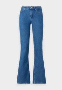 ONLHUSH  - Flared jeans - medium blue denim