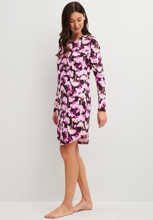 Calida, AUTUMN DREAMS LANGARM-NACHTHEMD, LÄNGE 95 CM - Camicia da notte - light melon