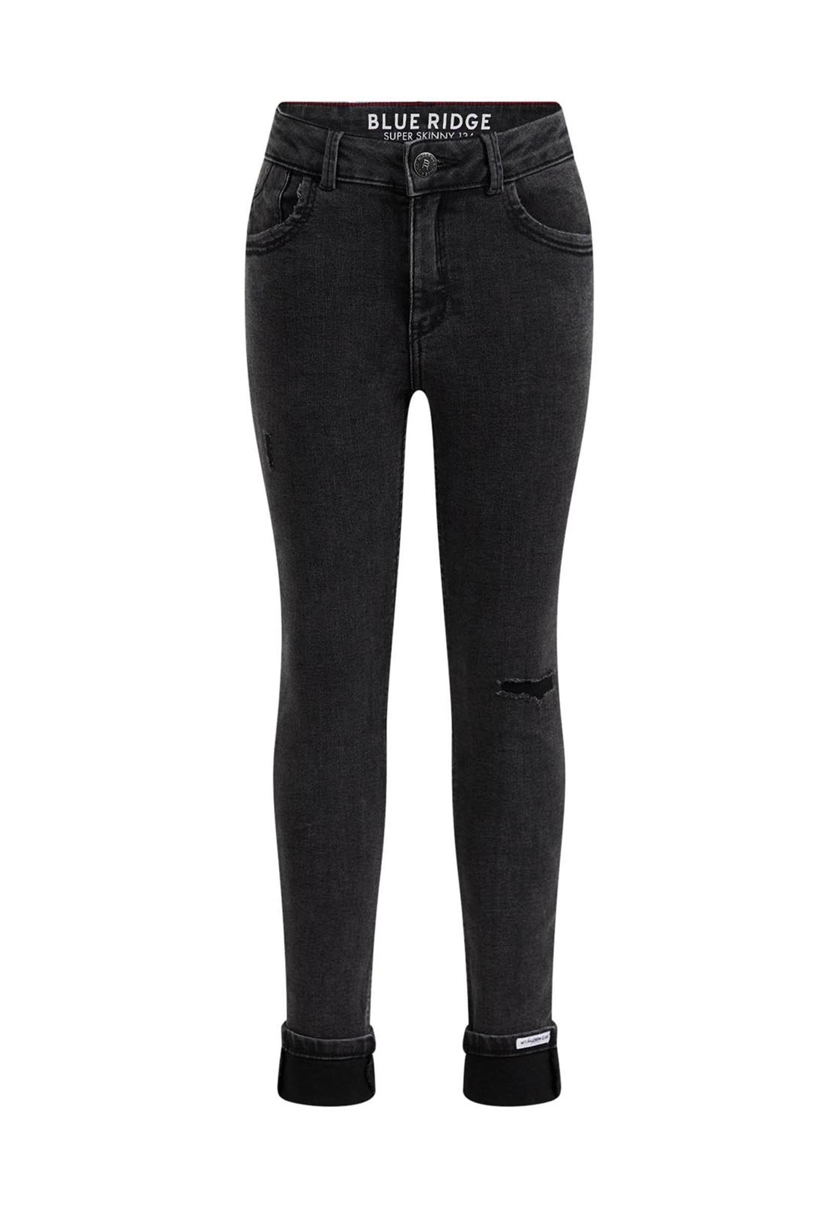 WE Fashion Jeans Skinny Fit - dark grey 