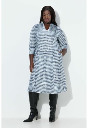 MATCHSTICK STRIPED PUNTO DI ROMA - Hverdagskjole - dark marine