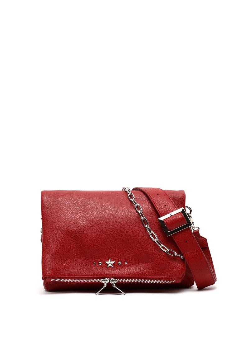 MISAKO ENIDE  - Taška s příčným popruhem - red