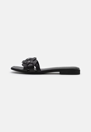 Slip-on sandaler - black