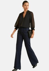 DECORATIVE STUDS - Bluse - black