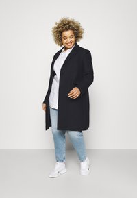 Tommy Hilfiger Curve BLEND COAT - Casaco clássico - desert sky
