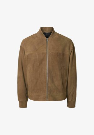 Selected Homme Bomber-jakk - rustic brown