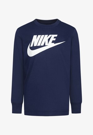 Nike Sportswear, LONG SLEEVE GRAPHIC - Pikkade varrukatega topp - midnight navy