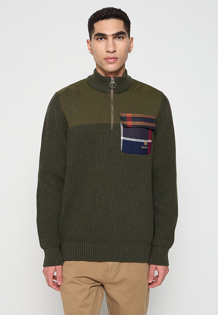 Barbour Trui olijfgroen
