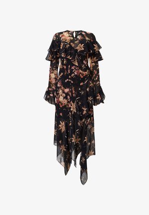 AllSaints FRESCA - Vestito lungo - petra sepia brown