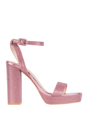 ELEGANCKIE - Sandali con tacco - różowe wjs