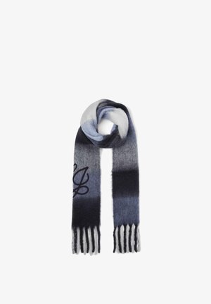 LIU JO, LIU JO CHECKED GAUZE SCARF - Scarf - grey