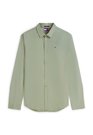 Tommy Jeans, ORIGINAL STRETCH SHIRT - Camicia - spring olive