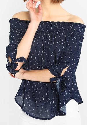 Blouse - dark blue