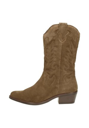 Cowboy-/Bikerlaarzen - cognac