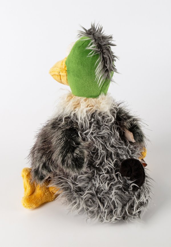 Kuscheltier – grün anthrazit gelb