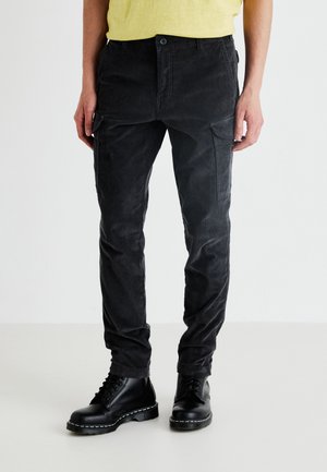 SLIM TAPERED - Cargo trousers - asphalt