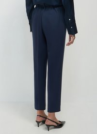 Calliope TINTA UNITA - Stoffhose - blu