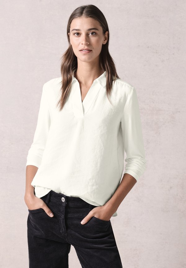 MIT ARM - Bluse - weiß