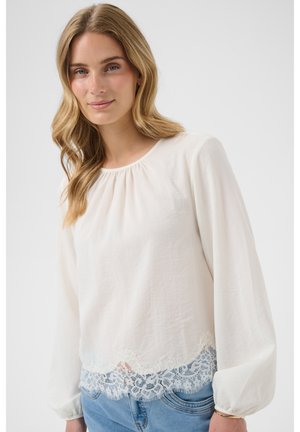 Cream, CRTAMIRA DETAIL - Bluse - eggnog