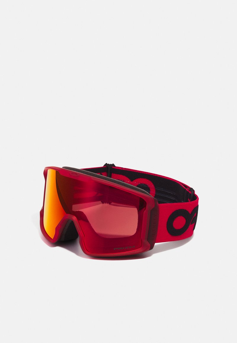 Oakley LINE MINER L UNISEX - Óculos de esqui - red/white