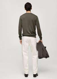 Mango Maglione - dark green