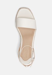 Lauren Ralph Lauren LEONA NAPPA LEATHER ESPADRILLE - Espadrilky - soft white